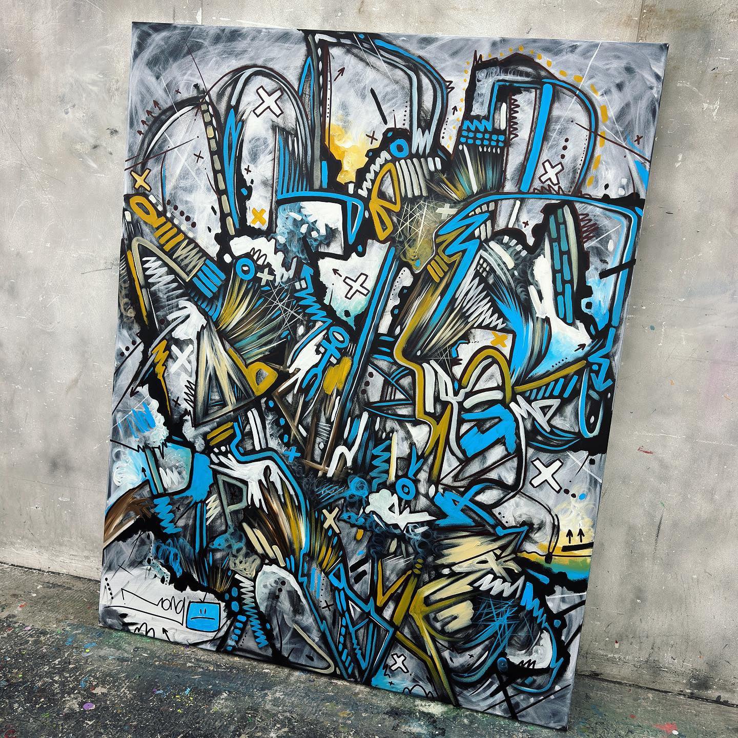 Industrial Chaos | 152 x 121 cm