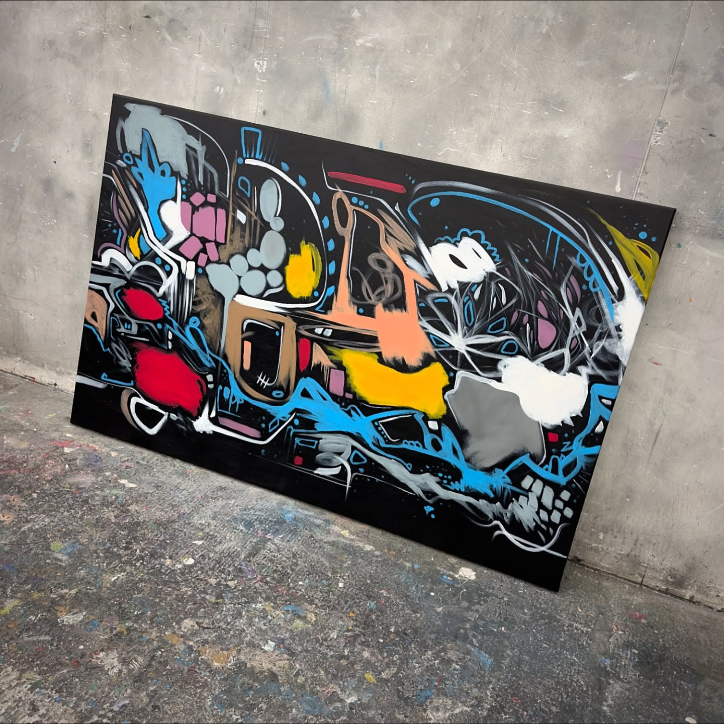 Abstract At Night | 150 x 100 cm