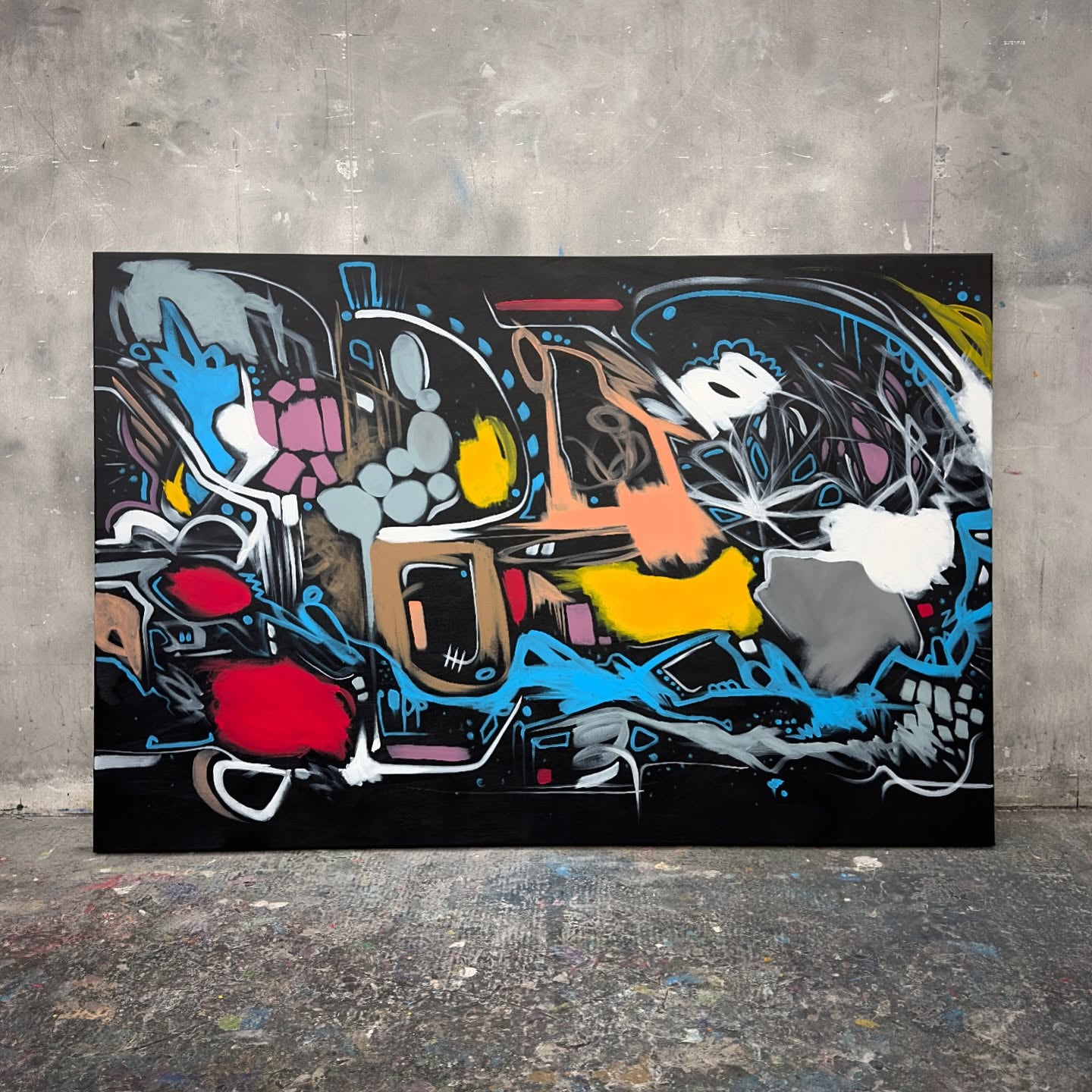 Abstract At Night | 150 x 100 cm