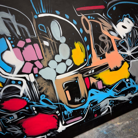 Abstract At Night | 150 x 100 cm