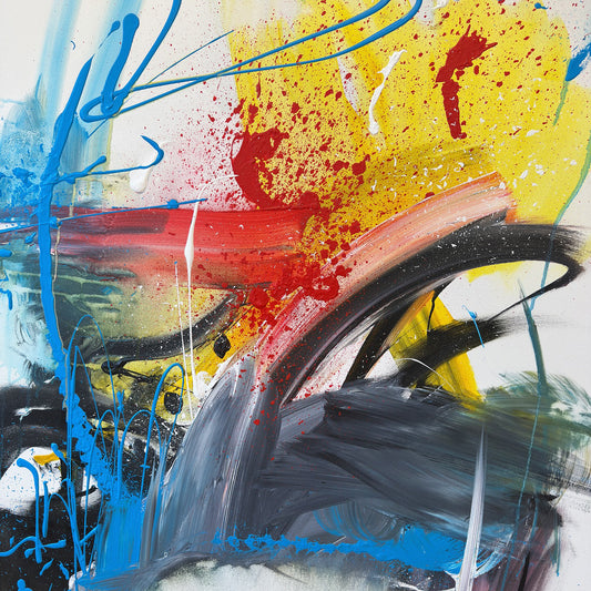 Chaos Enters Quietly | 120 x 100 cm