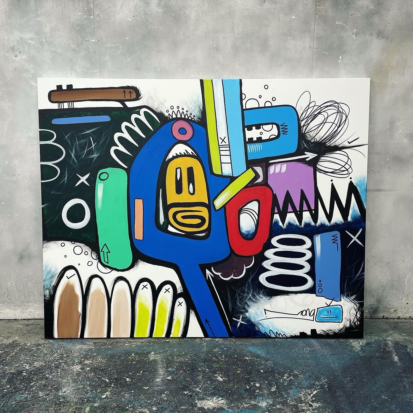 Abstract Zoo | 152 x 121 cm