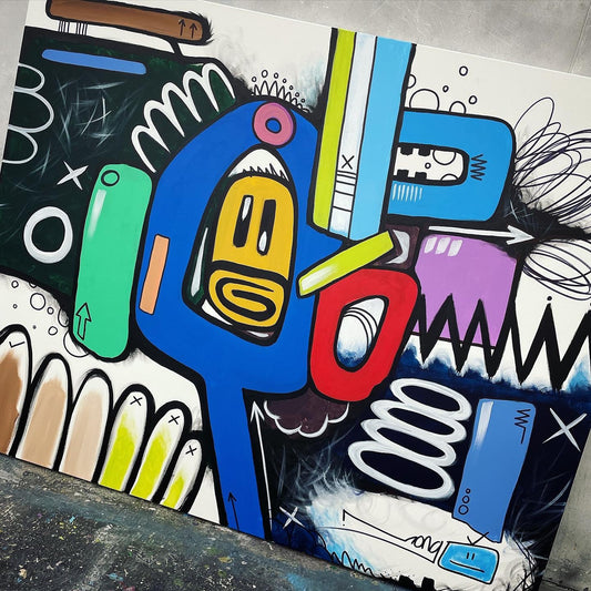 Abstract Zoo | 152 x 121 cm