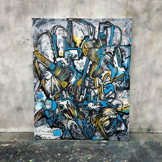 Industrial Chaos | 152 x 121 cm