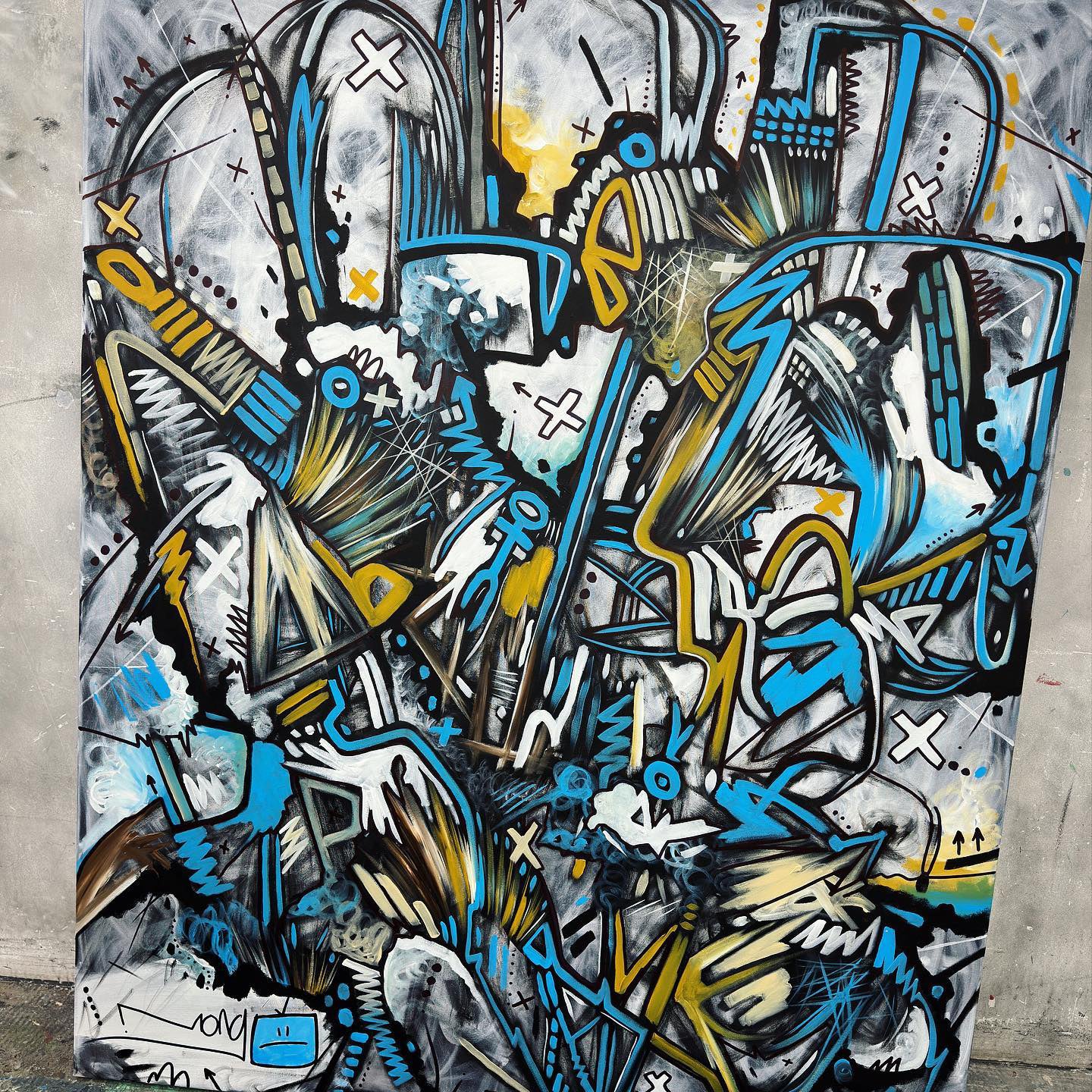Industrial Chaos | 152 x 121 cm