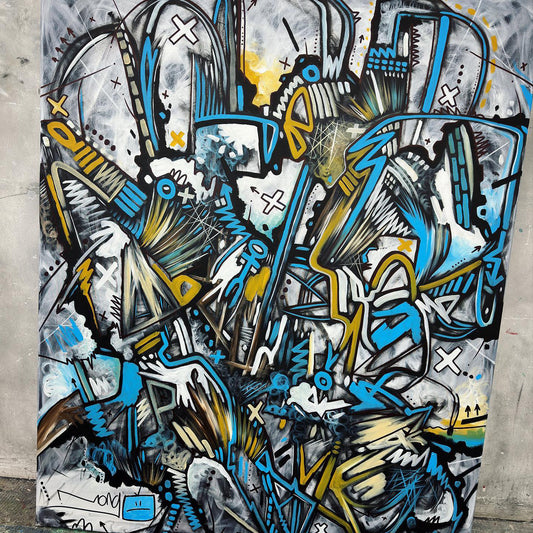 Industrial Chaos | 152 x 121 cm