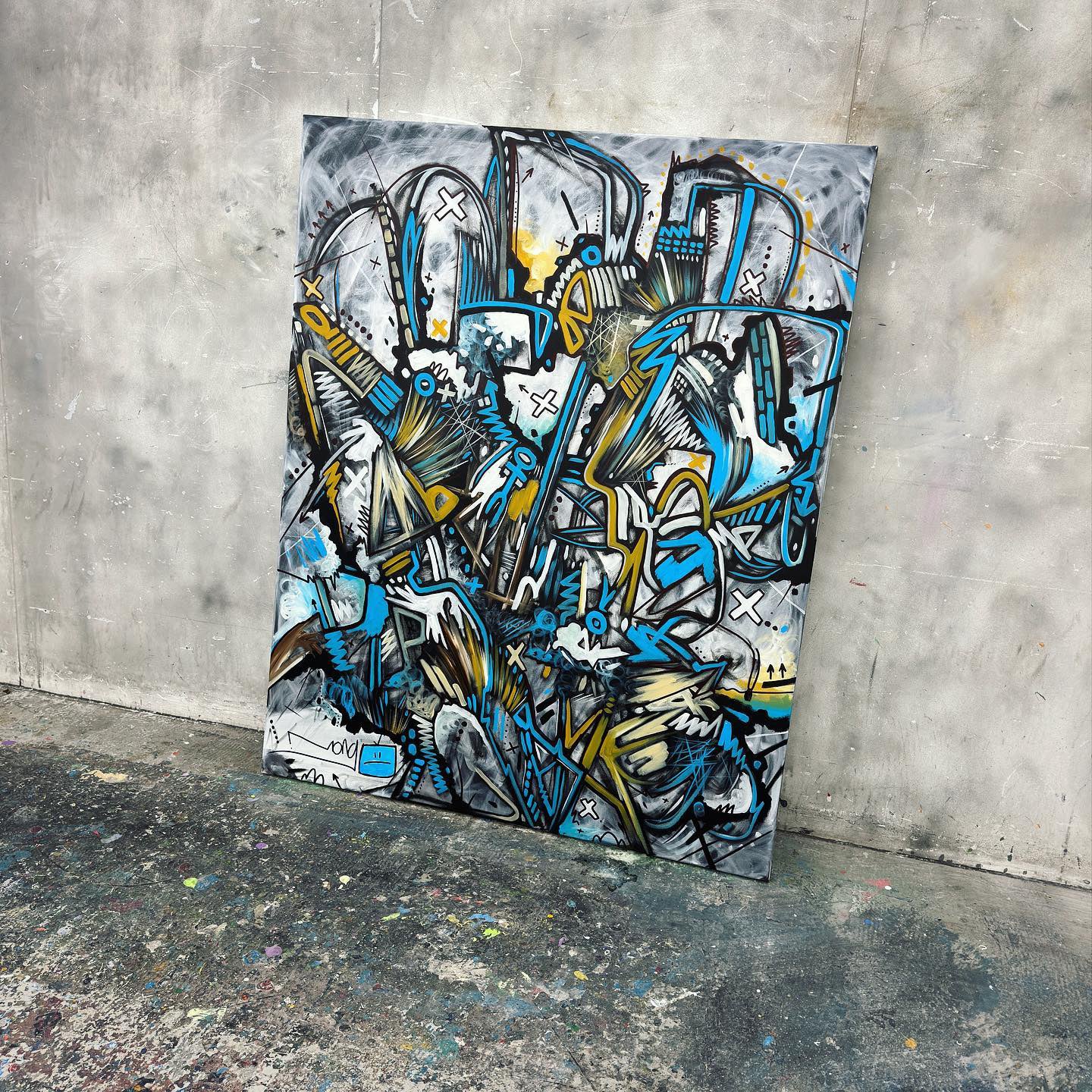 Industrial Chaos | 152 x 121 cm
