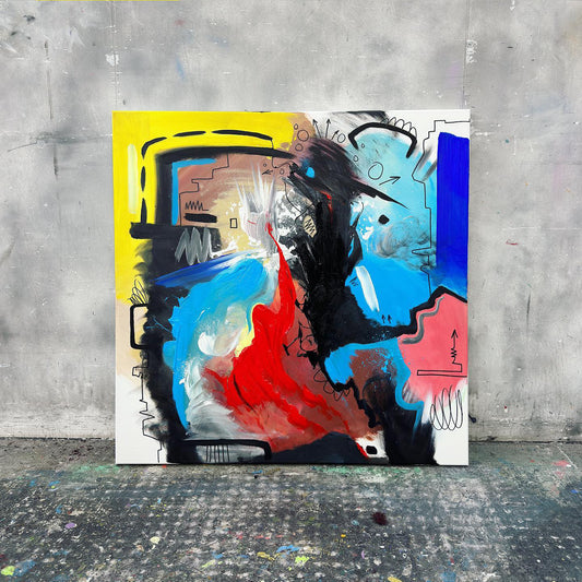 Can't Remember Painting This | 100 x 100 cm