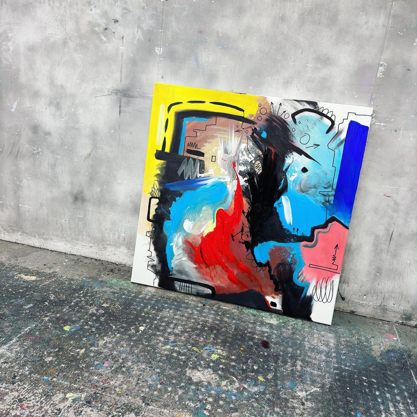 Can't Remember Painting This | 100 x 100 cm
