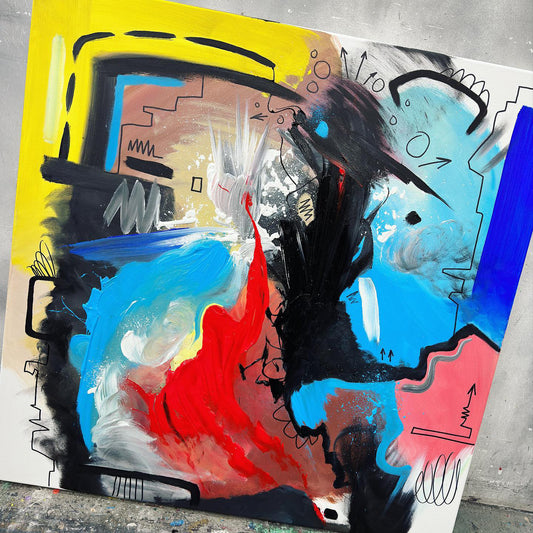Can't Remember Painting This | 100 x 100 cm