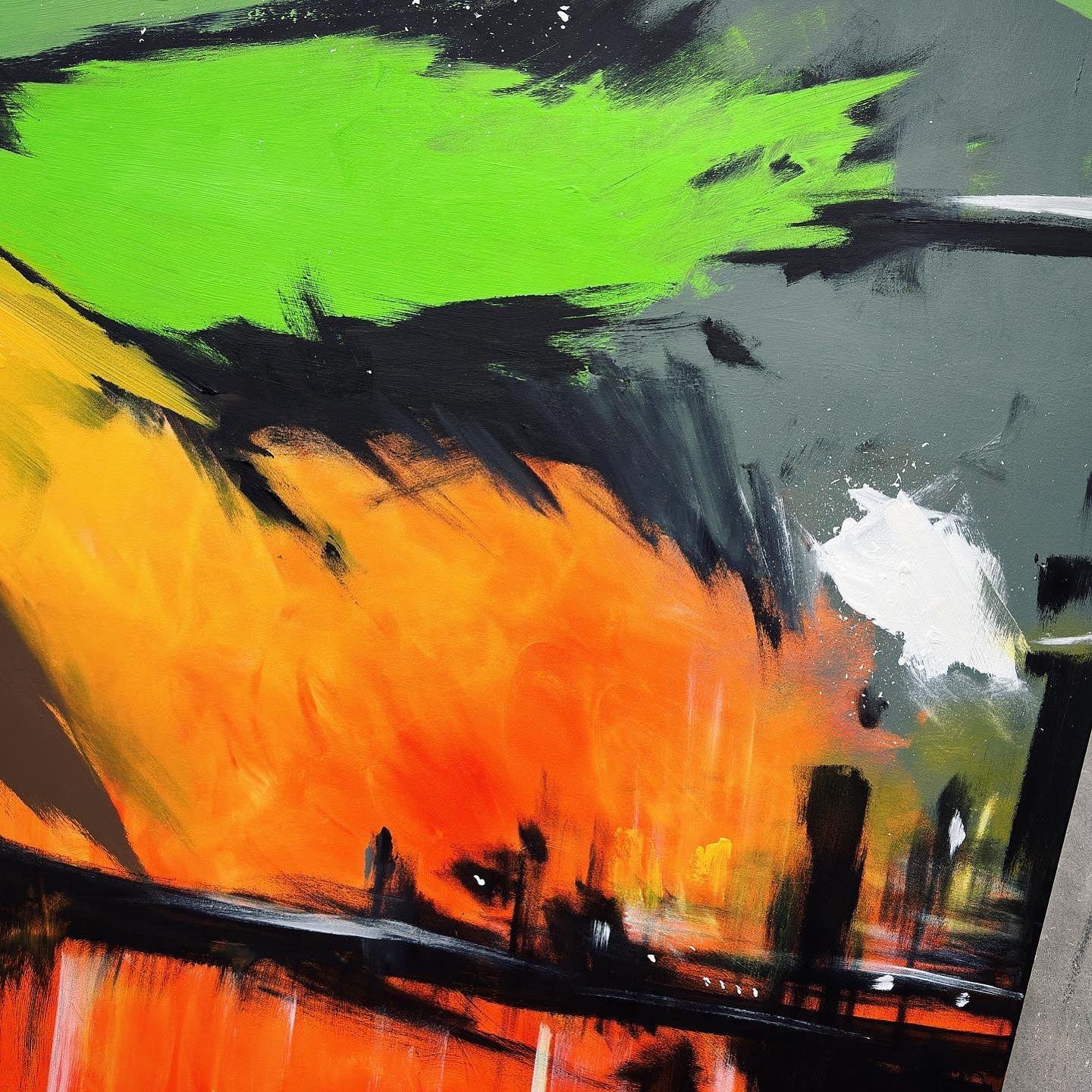 Land Of The Scape | 152 x 121 cm