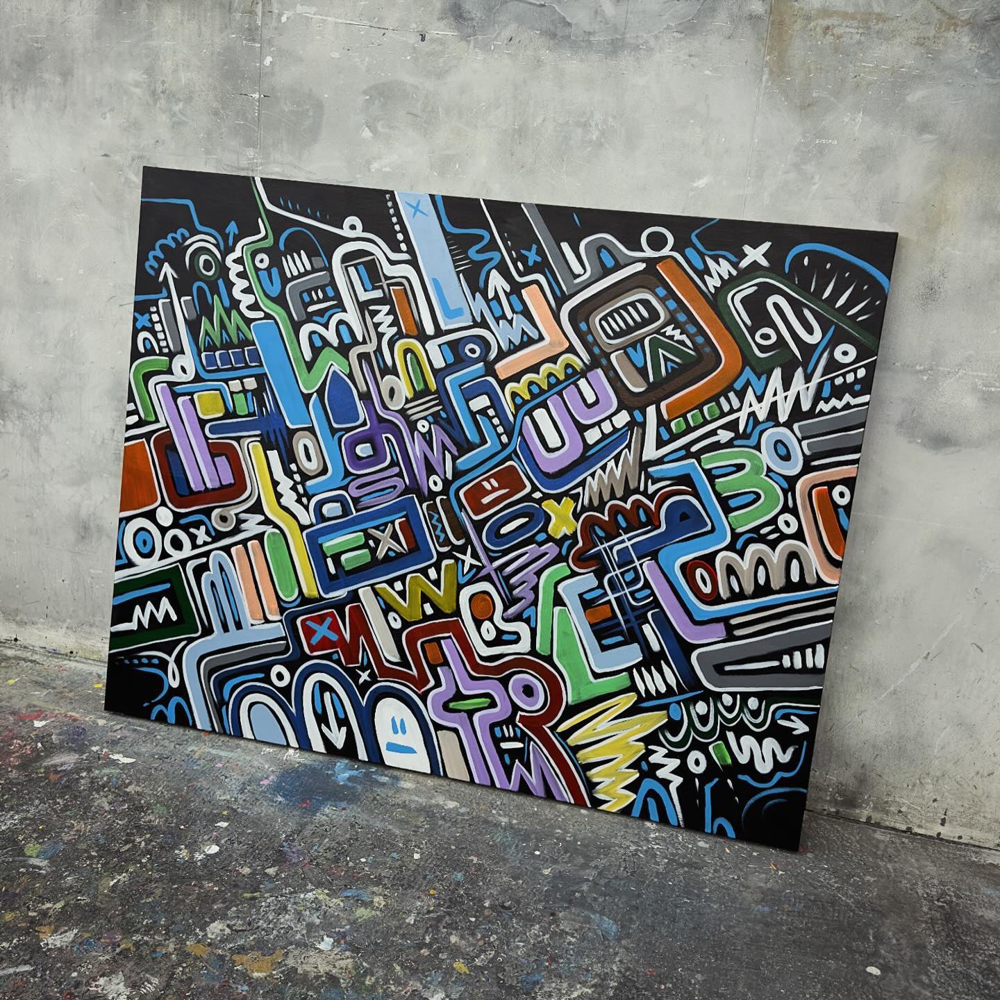 City Of Abstract | 120 x 100 cm