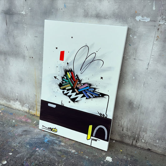 Zigzag Bumblebee | 90 x 60 cm