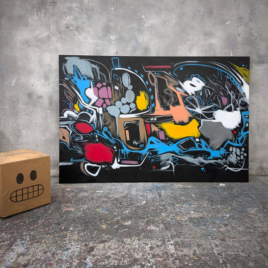 Abstract At Night | 150 x 100 cm