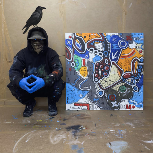 Chemical Salad Box | 100 x 100 cm